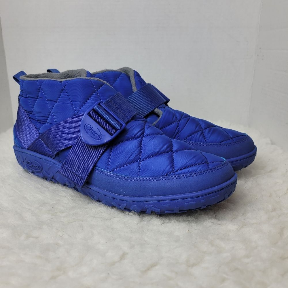 Chaco Mens Ankle Boots Size 10 Ramble Puff cobalt Blue